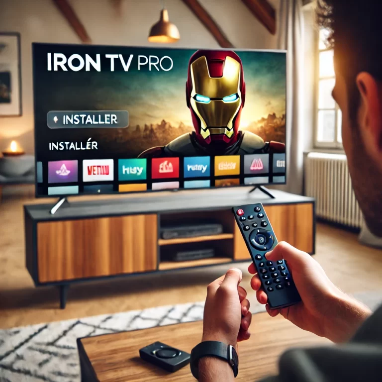 Comment Installer Iron TV Pro sur TV