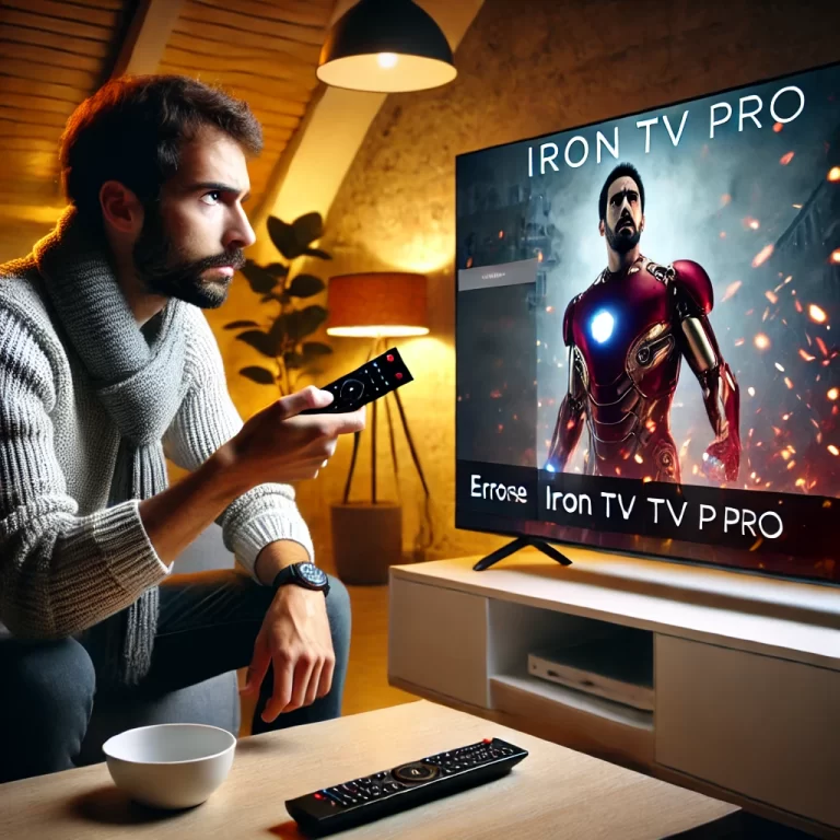 iron tv pro ne marche plus