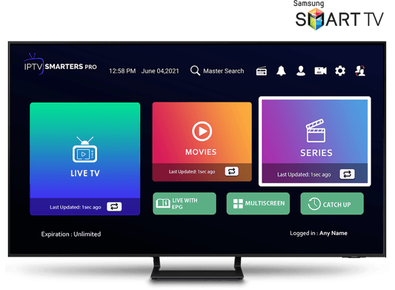 Application IPTV Samsung